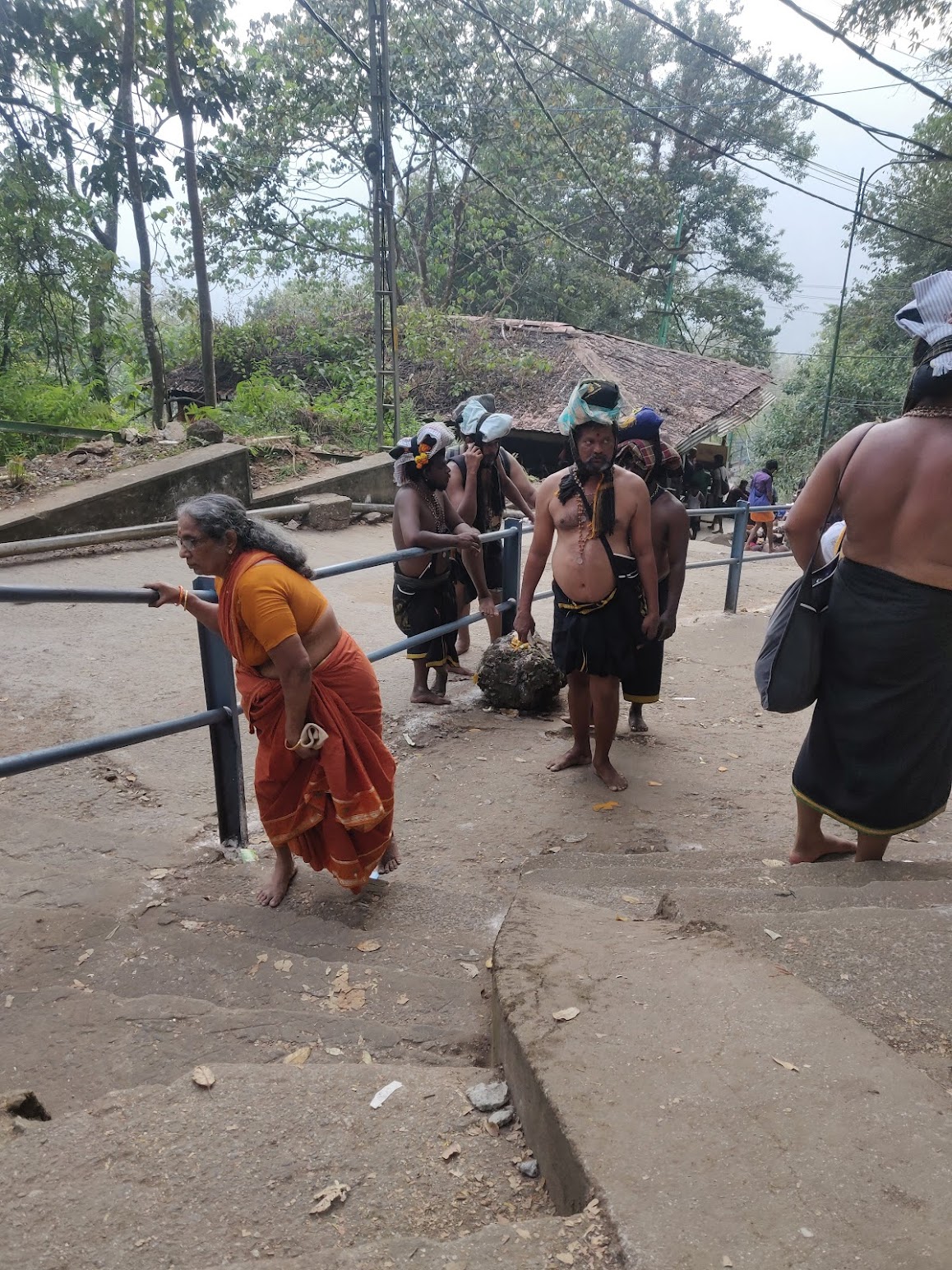 She would struggle to take stairs to a second floor home, yet she trekked Sabarimala. Faith for some can truly move mountains.